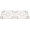 Alfi Brand Pair of Stainless Steel Grids for ABF3318D ABGR33D - alternate 7